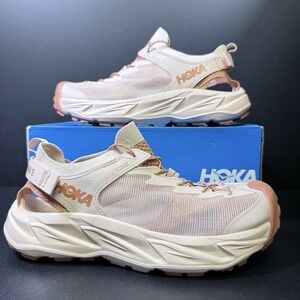 HOKA ONE ONE Women Hopara 2 Sandal Cream Cedar 1147670-CMCD Size 11 B Hiking